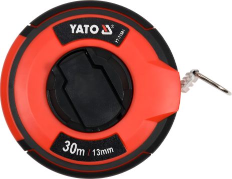 Рулетка вимірювальна сталева 30 м Yato YT-71581