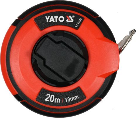 Рулетка измерительная стальная 20 м Yato YT-71580