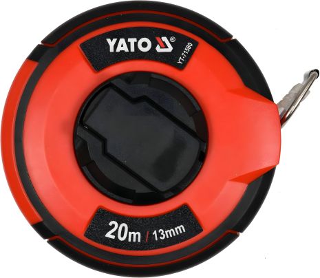 Стальная измерительная рулетка 20 м Yato YT-71580