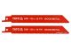 Бі-металеві полотна для шабельної пили: довжина=150 мм, товщина=1 мм, 10 зубів/дюйм, 2 шт YaTo YT-33930
